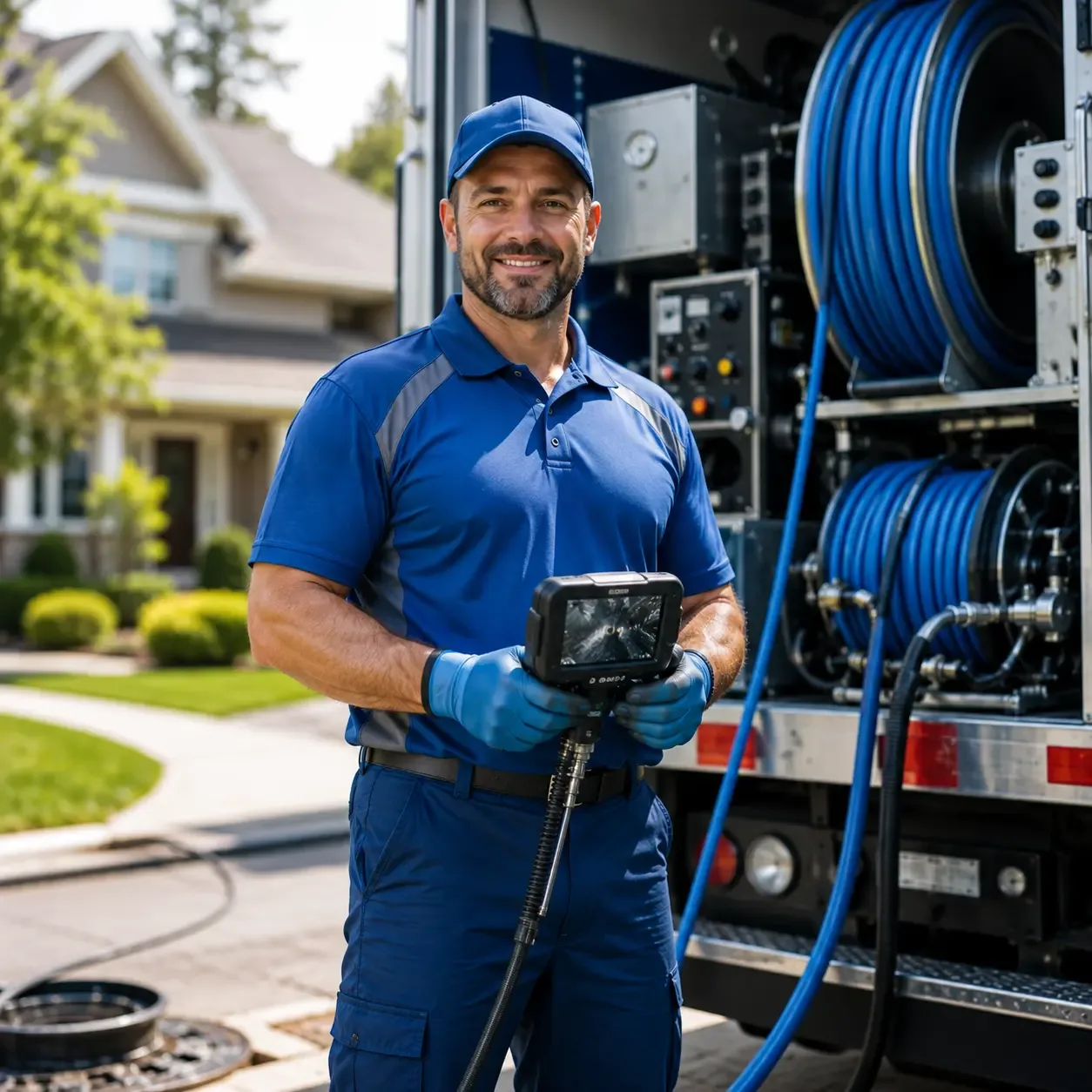 Local outdoor drain cleaning specialists in Lena, WI